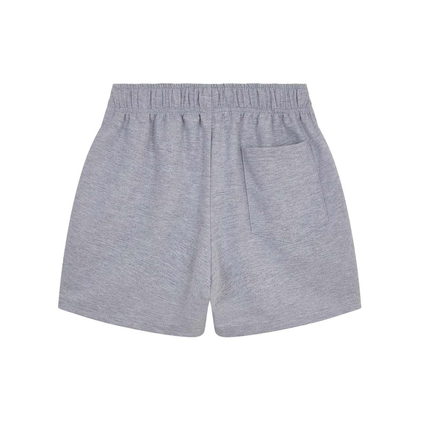 LEFT EMBLEM SHORTS IN GRAY