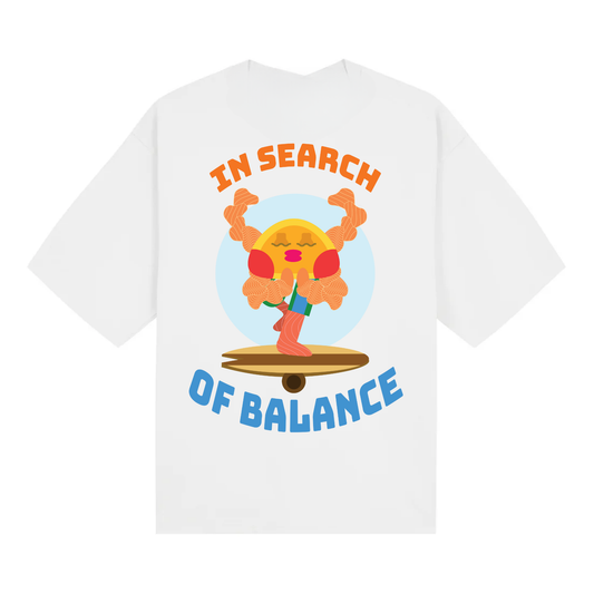 BALANCE T-SHIRT IN WHITE