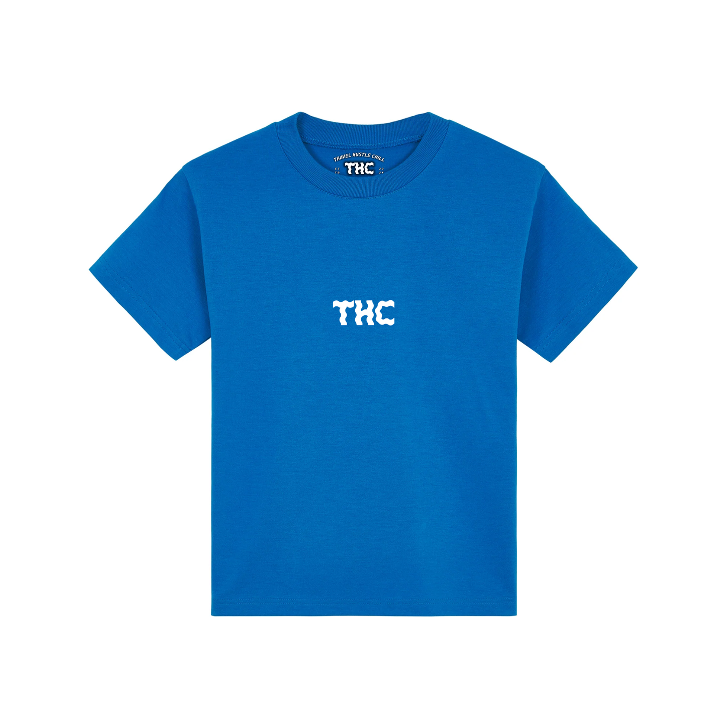 THC EMBLEM KIDS TEE IN BLUE