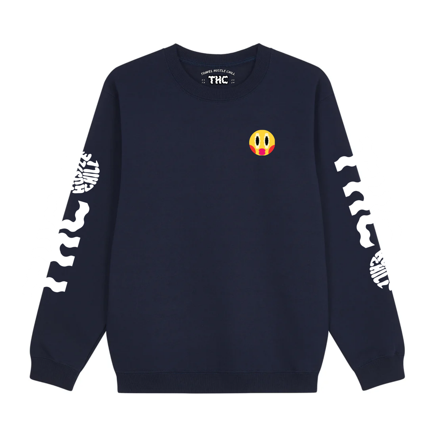 JELLYFACE SWEATSHIRT IN NAVY