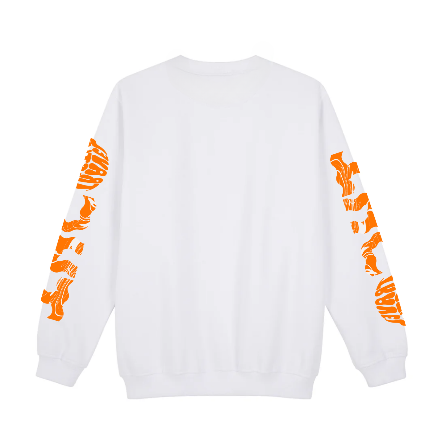 BLOCK SWEATSHIRT IN WHITE