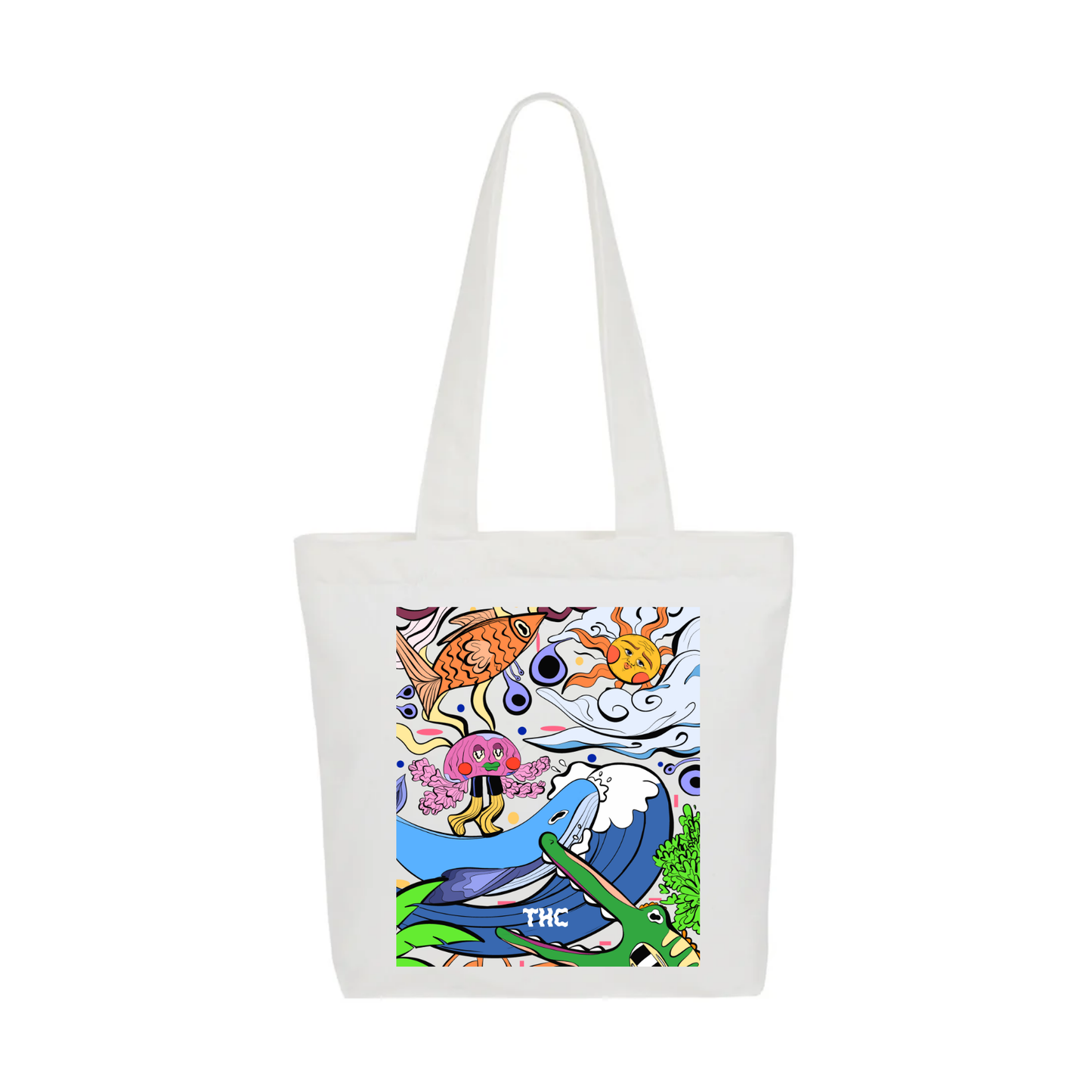 NUMANCIA TOTE BAG IN WHITE