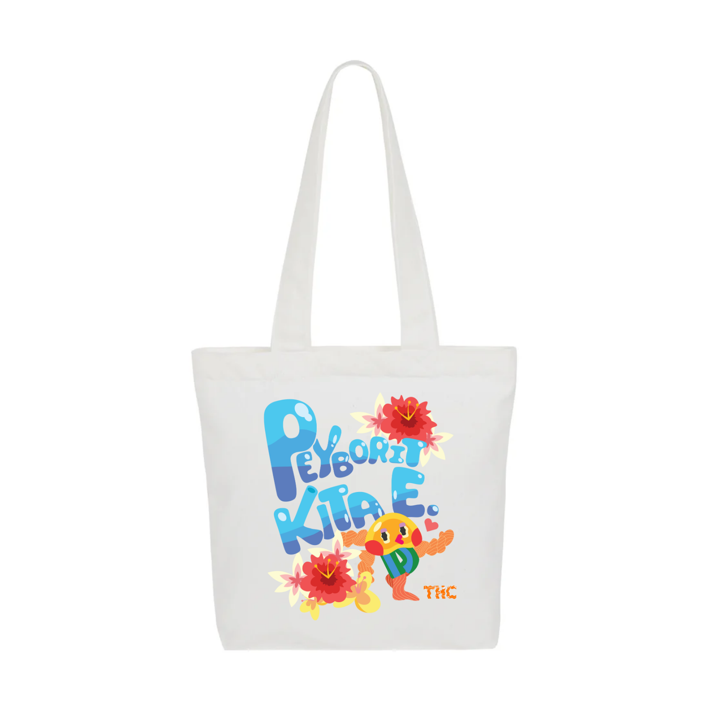 PEYBORIT TOTE BAG IN WHITE